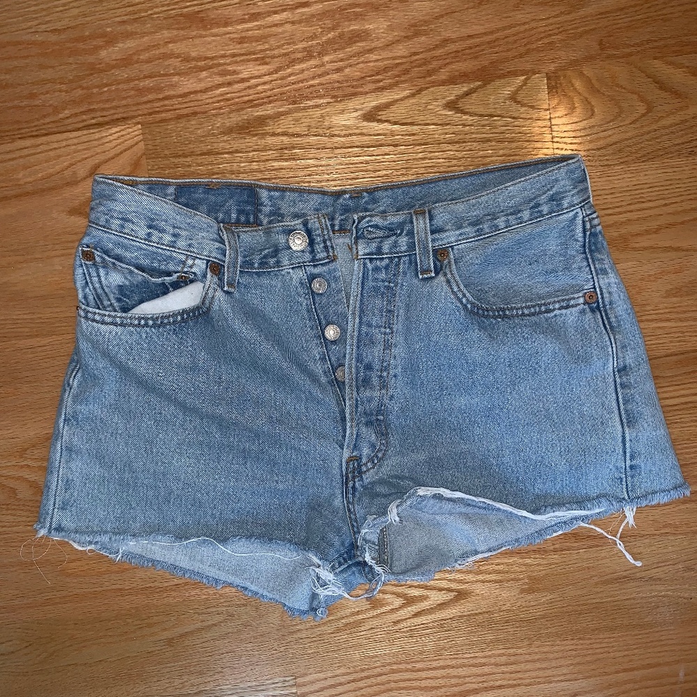 Levi's Cut-off Jean Shorts